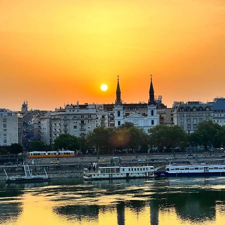 Luxury Residence With A Beautiful View For The Danube River Budapest Esterno foto